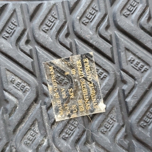 Reef Mens Flip Flop Flats Summer sandals sz 8 - Picture 8 of 9